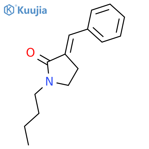 2-PYRROLIDINONE, 1-BUTYL-3-(PHENYLMETHYLENE)- structure