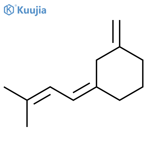 CYCLOHEXANE, 1-(3-METHYL-2-BUTENYLIDENE)-3-METHYLENE-, (Z)- structure