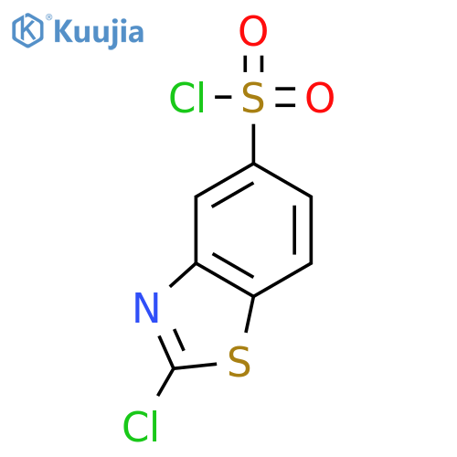 2-ChlorobenzoDThiazole-5-Sulfonyl Chloride structure