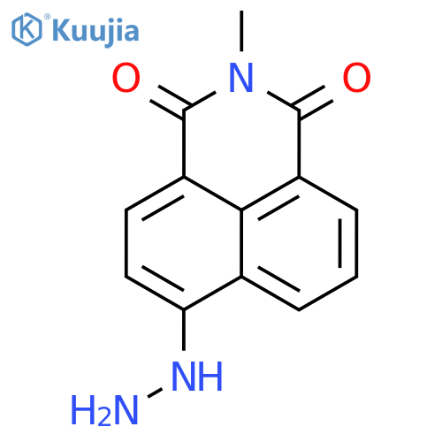 1H-Benz[de]isoquinoline-1,3(2H)-dione, 6-hydrazino-2-methyl- structure