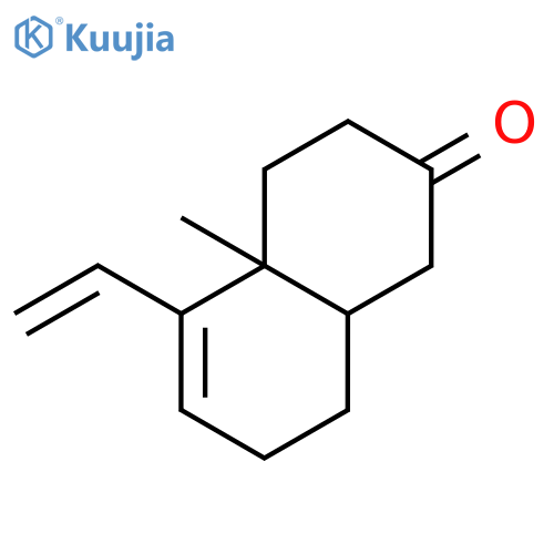 2(1H)-Naphthalenone, 5-ethenyl-3,4,4a,7,8,8a-hexahydro-4a-methyl- structure