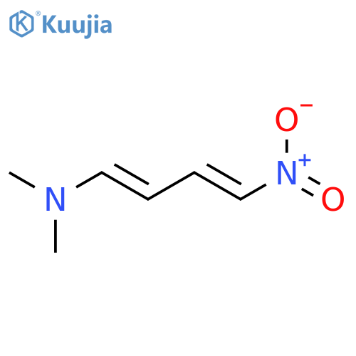 1,3-BUTADIEN-1-AMINE, N,N-DIMETHYL-4-NITRO- structure