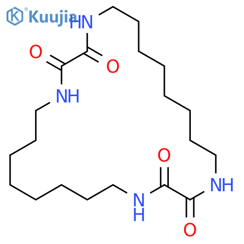 1,4,13,16-Tetraazacyclotetracosane-2,3,14,15-tetrone structure