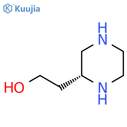 (R)-2-(Piperazin-2-yl)ethanol structure