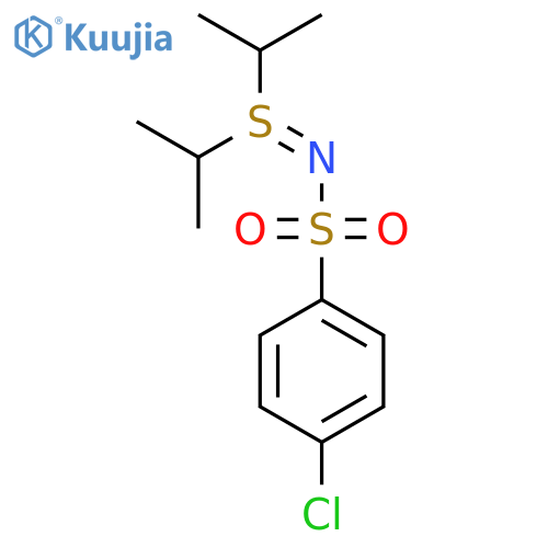 SULFILIMINE, N-[(4-CHLOROPHENYL)SULFONYL]-S,S-BIS(1-METHYLETHYL)- structure