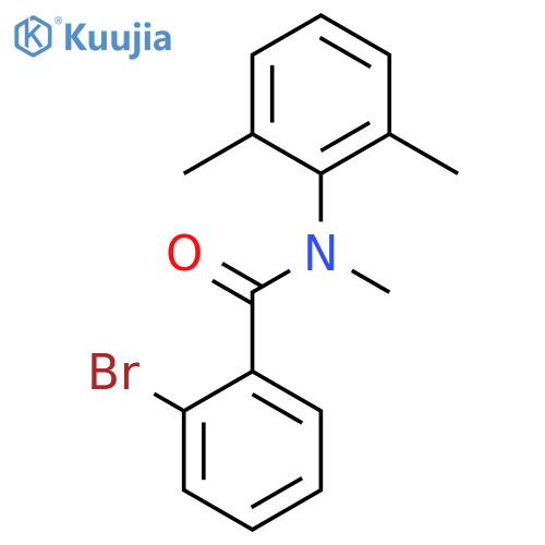 Benzamide, 2-bromo-N-(2,6-dimethylphenyl)-N-methyl- structure