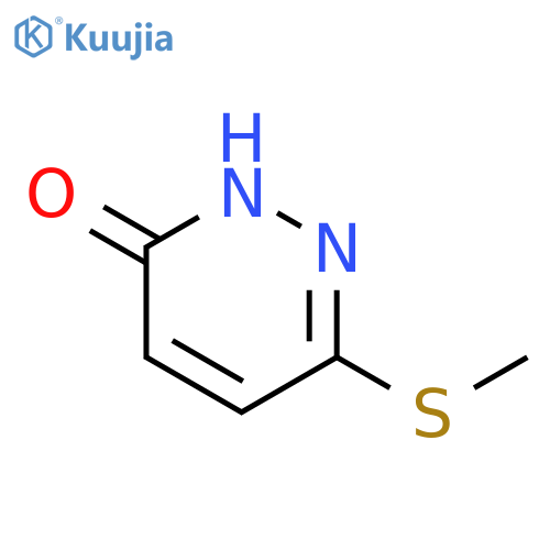 6-(methylsulfanyl)-2,3-dihydropyridazin-3-one structure