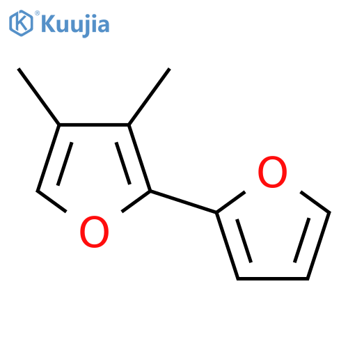 2,2'-Bifuran, 3,4-dimethyl- structure