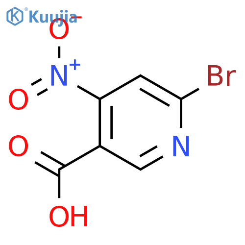 6-Bromo-4-nitronicotinic acid structure