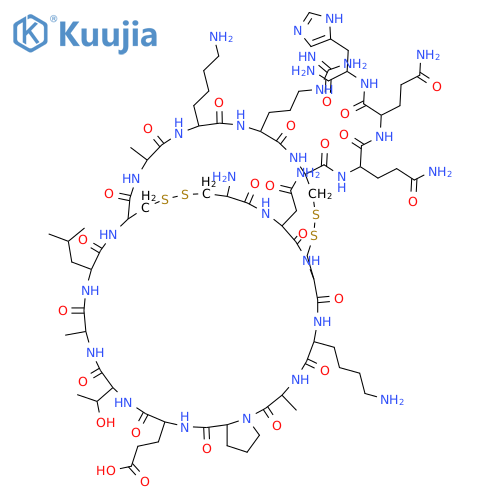 Apamin, 13-L-lysine- (9CI) structure