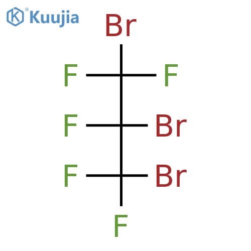 PROPANE, 1,2,3-TRIBROMO-1,1,2,3,3-PENTAFLUORO- structure
