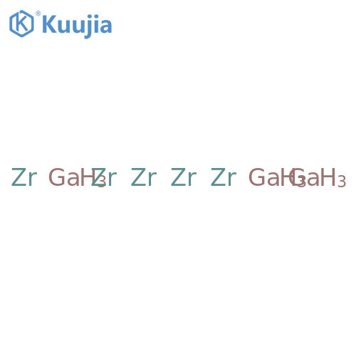 Gallium, compd. with zirconium (3:5) structure