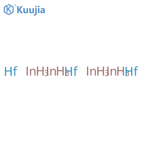 HAFNIUM, COMPD. WITH INDIUM (3:4) structure