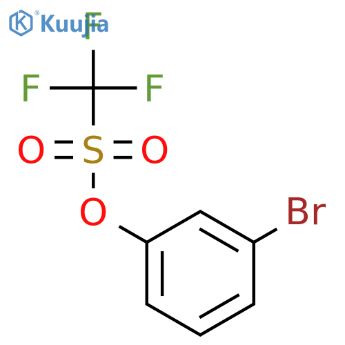 3-Bromophenyl trifluoromethanesulfonate structure
