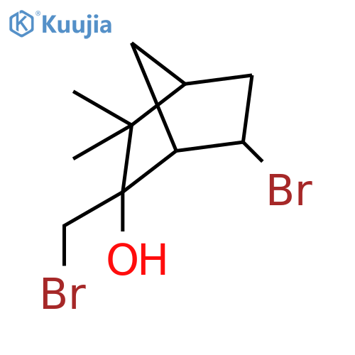 Bicyclo[2.2.1]heptan-2-ol, 6-bromo-2-(bromomethyl)-3,3-dimethyl- structure