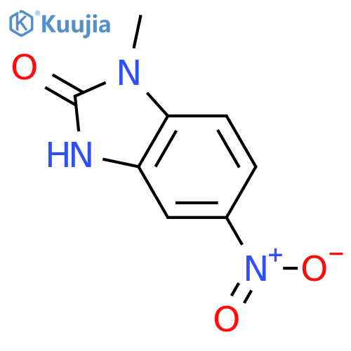 1,3-dihydro-1-methyl-5-nitro-2H-Benzimidazol-2-one structure