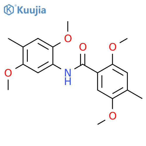 BENZAMIDE, N-(2,5-DIMETHOXY-4-METHYLPHENYL)-2,5-DIMETHOXY-4-METHYL- structure