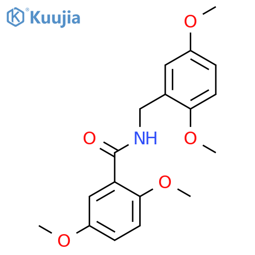BENZAMIDE, N-[(2,5-DIMETHOXYPHENYL)METHYL]-2,5-DIMETHOXY- structure