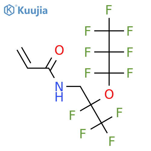 2-PROPENAMIDE, N-[2,3,3,3-TETRAFLUORO-2-(HEPTAFLUOROPROPOXY)PROPYL]- structure