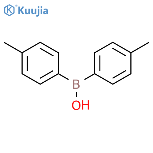 Hydroxydi-p-tolylborane structure