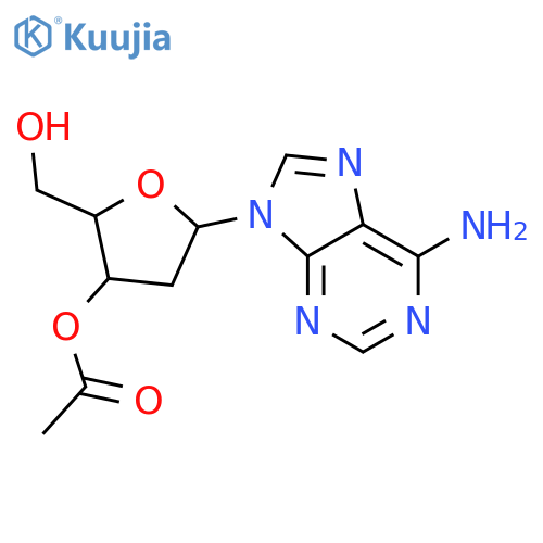 3'-O-ACETYL-2'-DEOXYADENOSINE structure