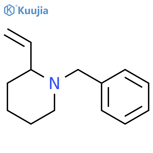 1-benzyl-2-ethenylpiperidine structure