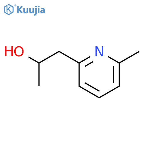 1-(6-Methylpyridin-2-yl)propan-2-ol structure