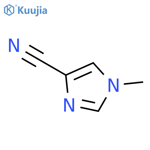 1-Methyl-1H-imidazole-4-carbonitrile structure