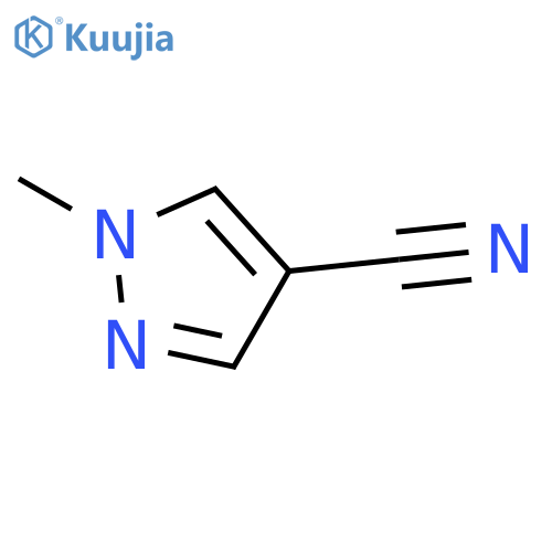1-Methyl-1H-pyrazole-4-carbonitrile structure