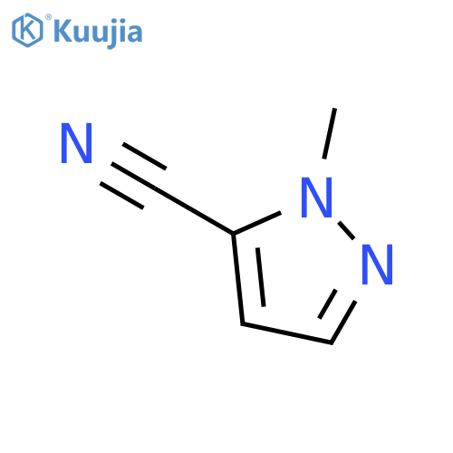 1-Methyl-1H-pyrazole-5-carbonitrile structure