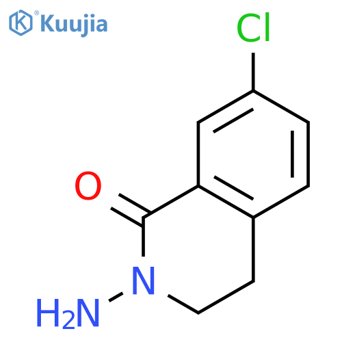 1(2H)-Isoquinolinone, 2-amino-7-chloro-3,4-dihydro- structure