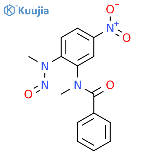 BENZAMIDE, N-METHYL-N-[2-(METHYLNITROSOAMINO)-5-NITROPHENYL]- structure