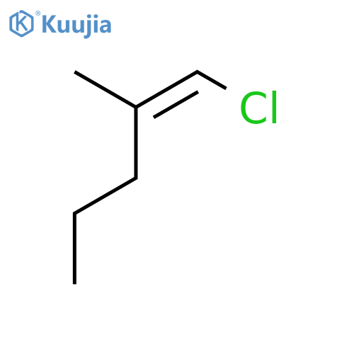 1-PENTENE, 1-CHLORO-2-METHYL-, (Z)- structure