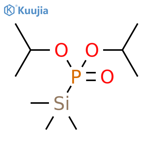 PHOSPHONIC ACID, (TRIMETHYLSILYL)-, BIS(1-METHYLETHYL) ESTER structure