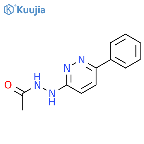 Acetic acid, 2-(6-phenyl-3-pyridazinyl)hydrazide structure