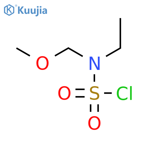 Sulfamoyl chloride, ethyl(methoxymethyl)- structure