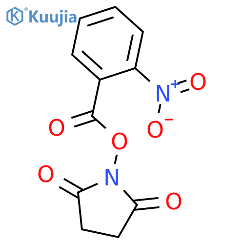 2,5-Pyrrolidinedione, 1-[(2-nitrobenzoyl)oxy]- structure