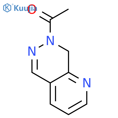 PYRIDO[2,3-D]PYRIDAZINE, 7-ACETYL-7,8-DIHYDRO- structure