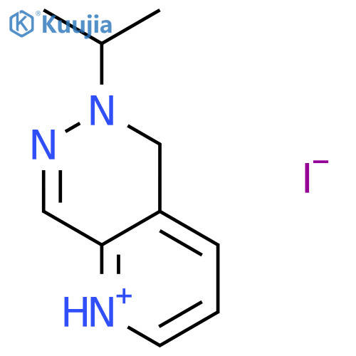 PYRIDO[2,3-D]PYRIDAZINIUM, 6-(1-METHYLETHYL)-, IODIDE structure