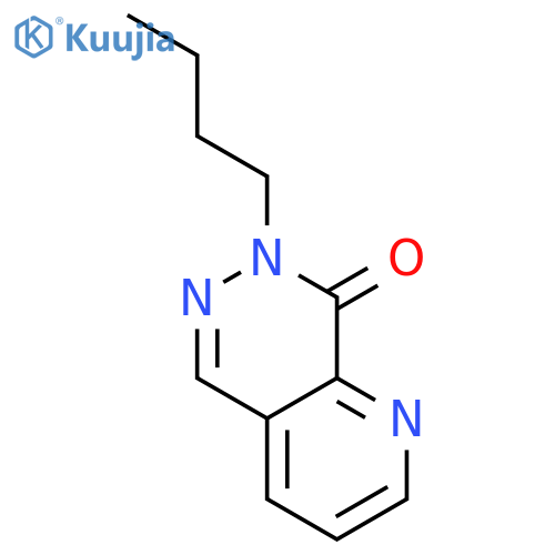 Pyrido[2,3-d]pyridazin-8(7H)-one, 7-butyl- structure