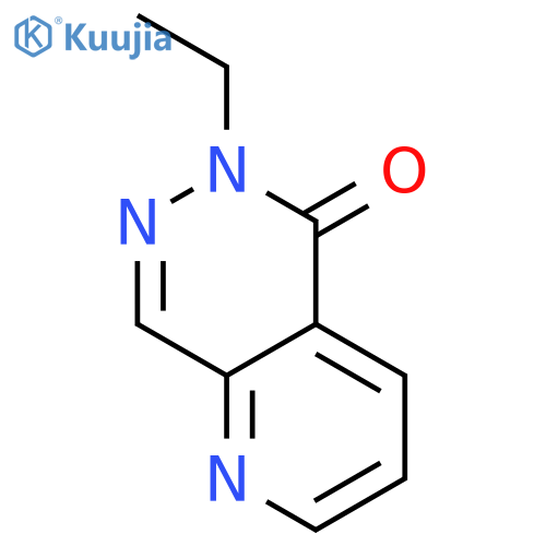 PYRIDO[2,3-D]PYRIDAZIN-5(6H)-ONE, 6-ETHYL- structure