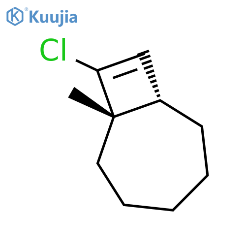 Bicyclo[5.2.0]non-8-ene, 9-chloro-1-methyl-, cis- structure