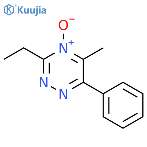 1,2,4-Triazine, 3-ethyl-5-methyl-6-phenyl-, 4-oxide structure