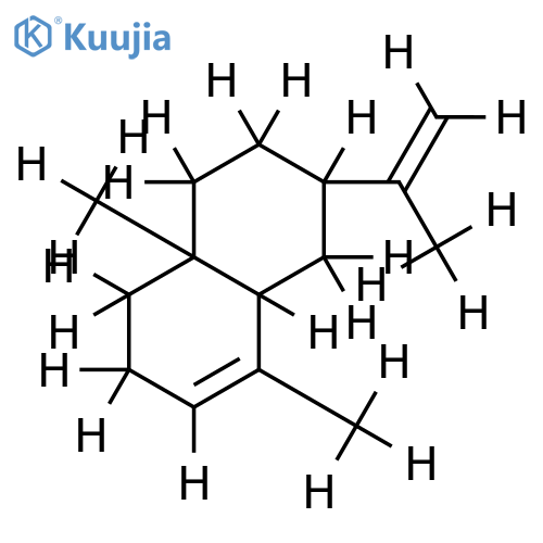 (+)-5beta,7beta,10alpha-eudesma-3,11-diene structure