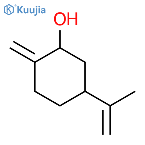 (2S,4R)-p-Mentha-1(7),8-dien-2-ol structure