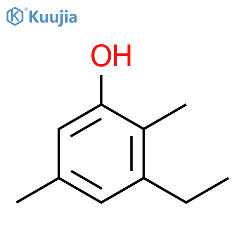 Phenol, 3-ethyl-2,5-dimethyl- structure