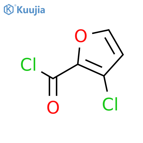 3-chlorofuran-2-carbonyl chloride structure