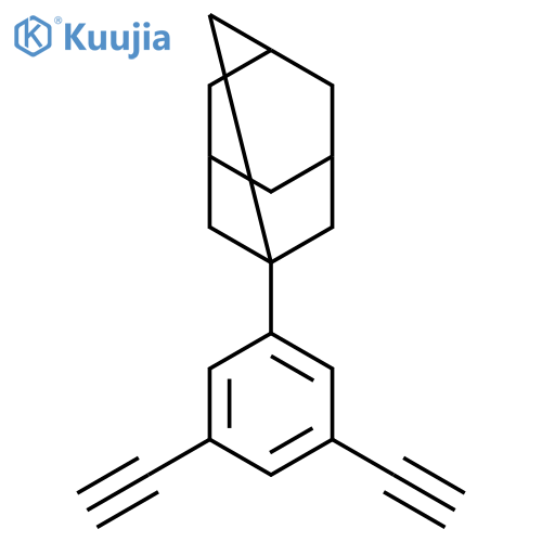 TRICYCLO[3.3.1.13,7]DECANE, 1-(3,5-DIETHYNYLPHENYL)- structure