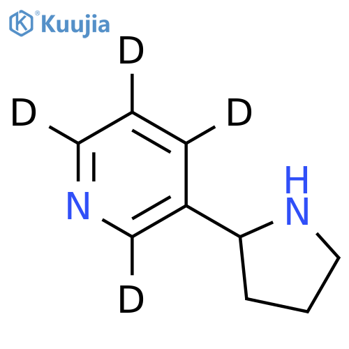 (±)-Nornicotine-d structure