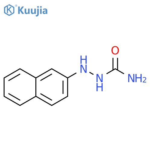 Hydrazinecarboxamide, 2-(2-naphthalenyl)- structure